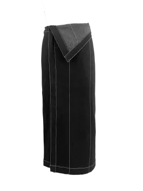 Slate Skirt in Black