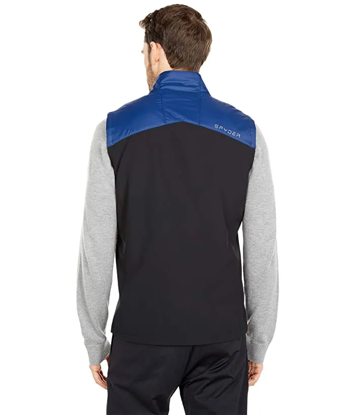 'Spyder' Men's Glissade Hybrid 60GR Insulated Vest - Abyss