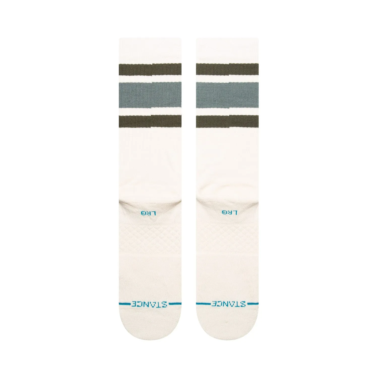 Stance Boyd St Crew Socks (Vintage White)