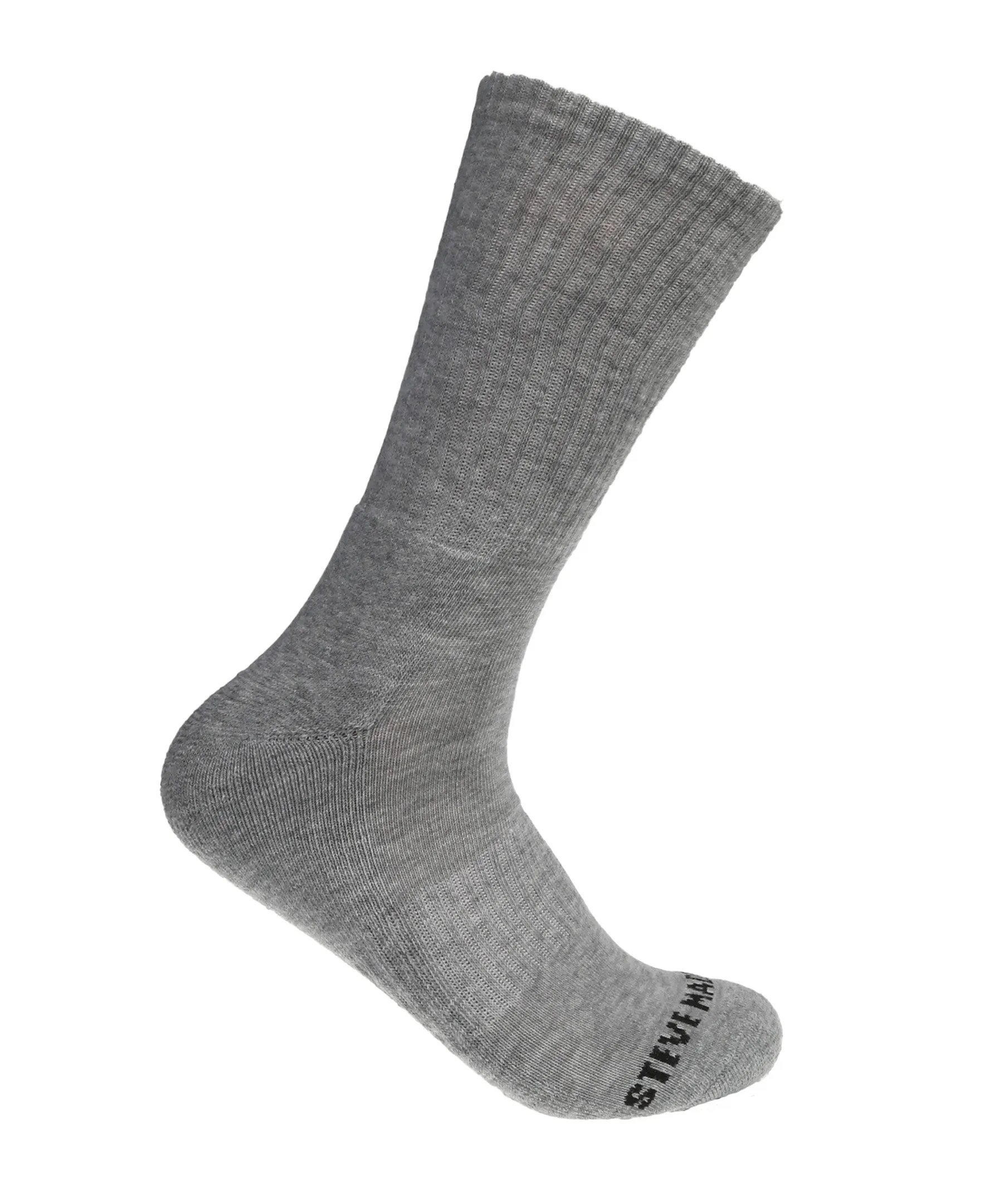 Steve Madden Men's Socks - 6-Pair's Cushioned Dress Crew Socks, Breathable Socks for Men