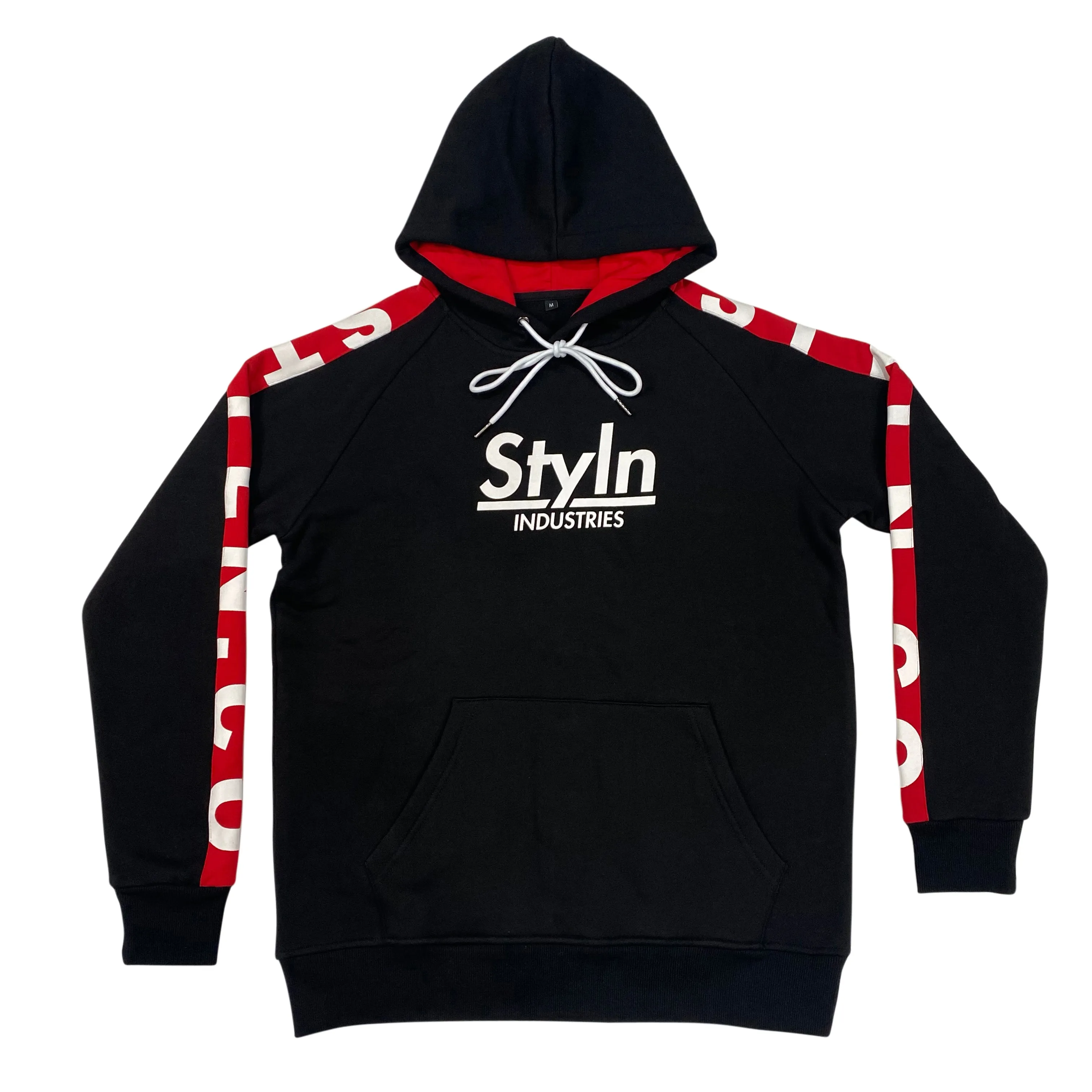 STYLN.CO® SLEEVE HOODIE BLACK