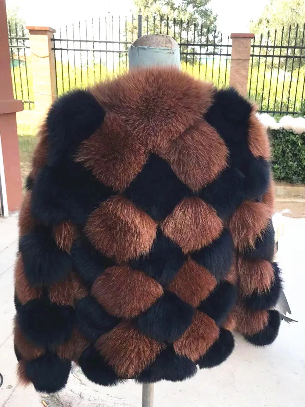 TEEK - Real Checkered Fluff Jacket