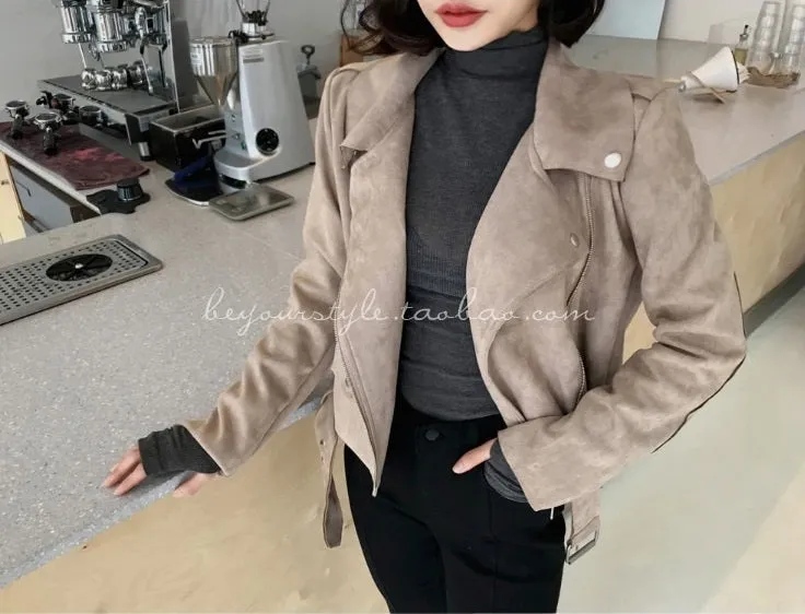 Turtleneck Sexy Basic Korean Style Long Sleeve