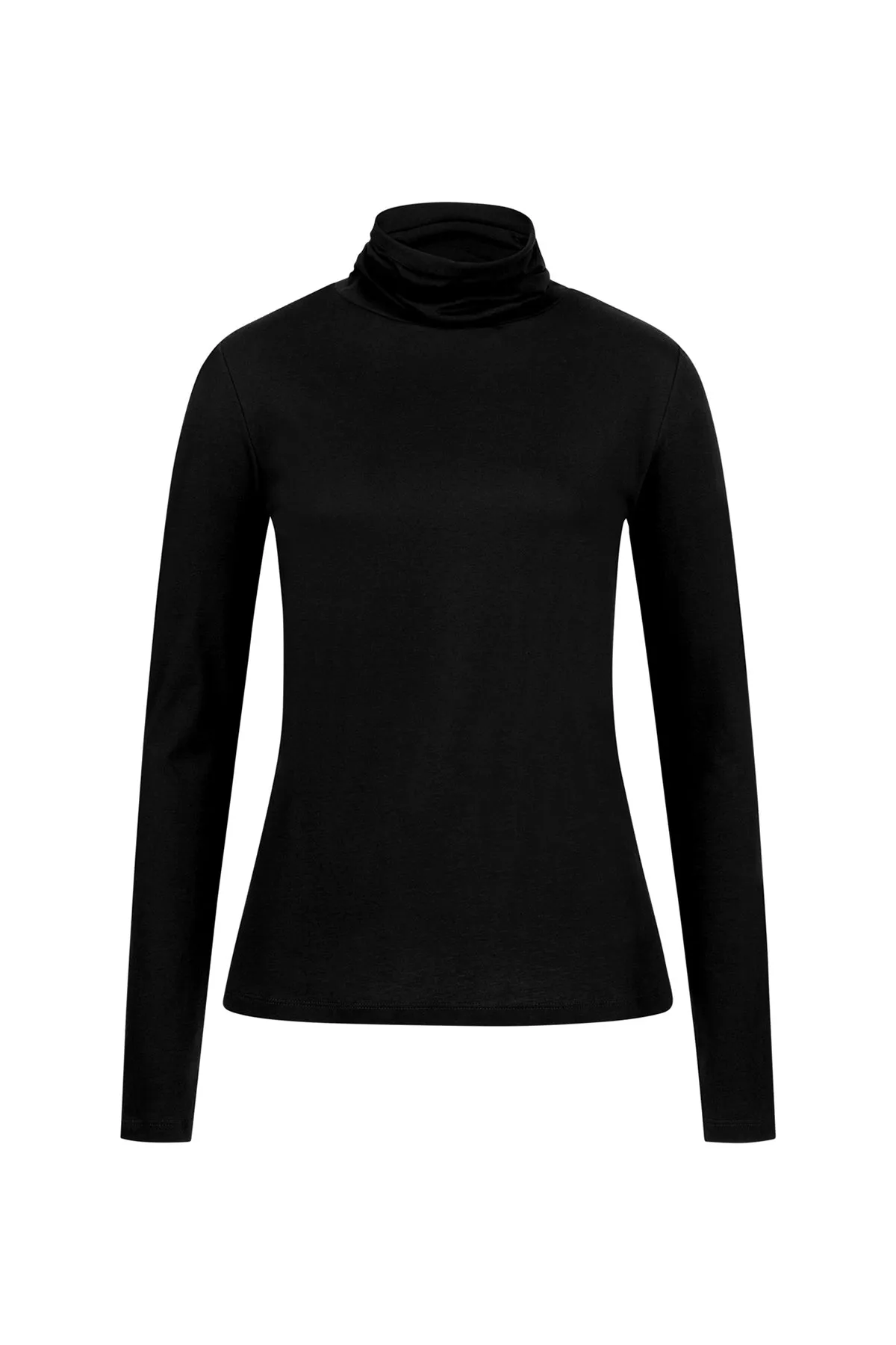 Turtleneck Sweater Black LANIUS