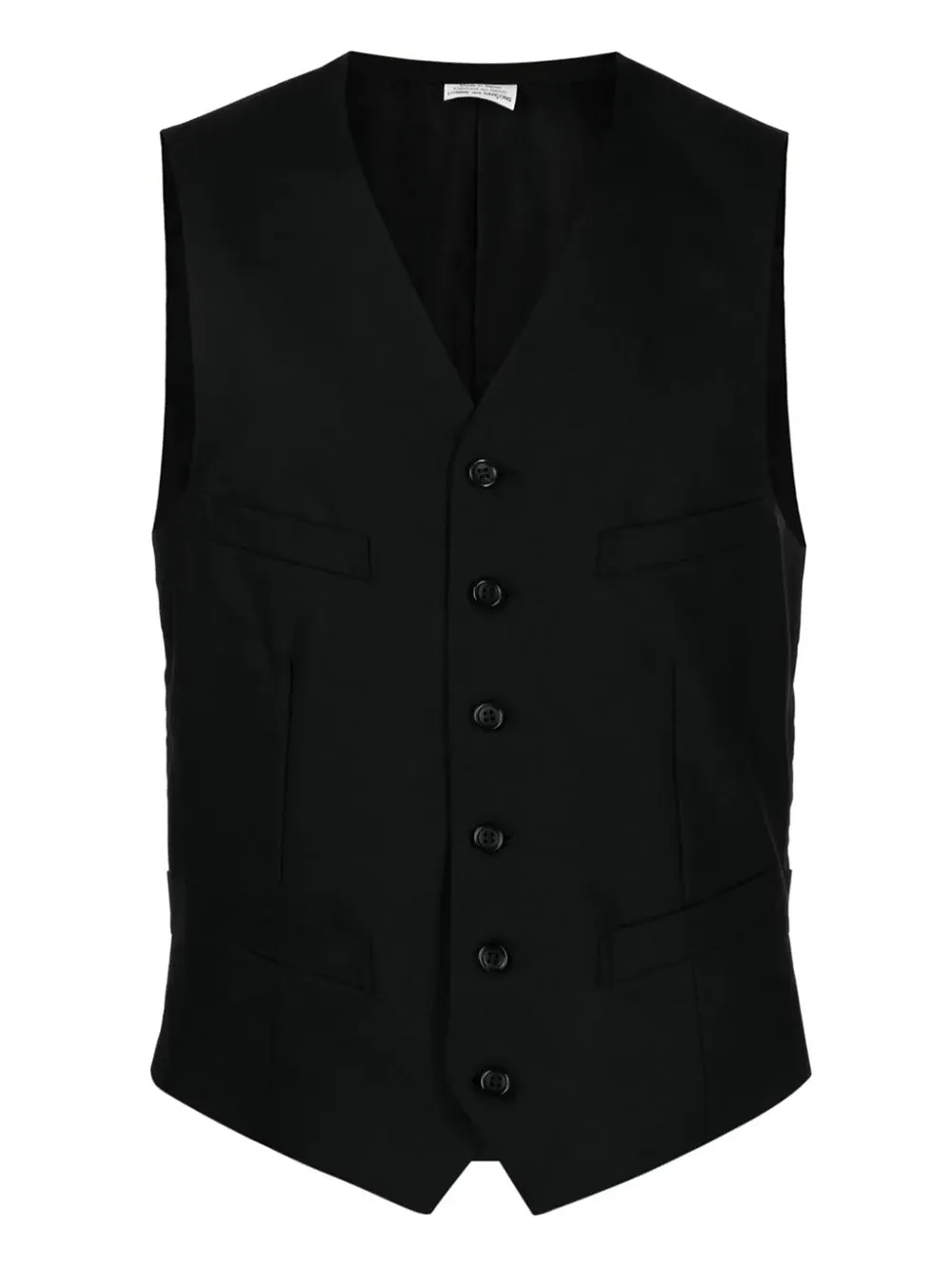 V-Neck Button Vest