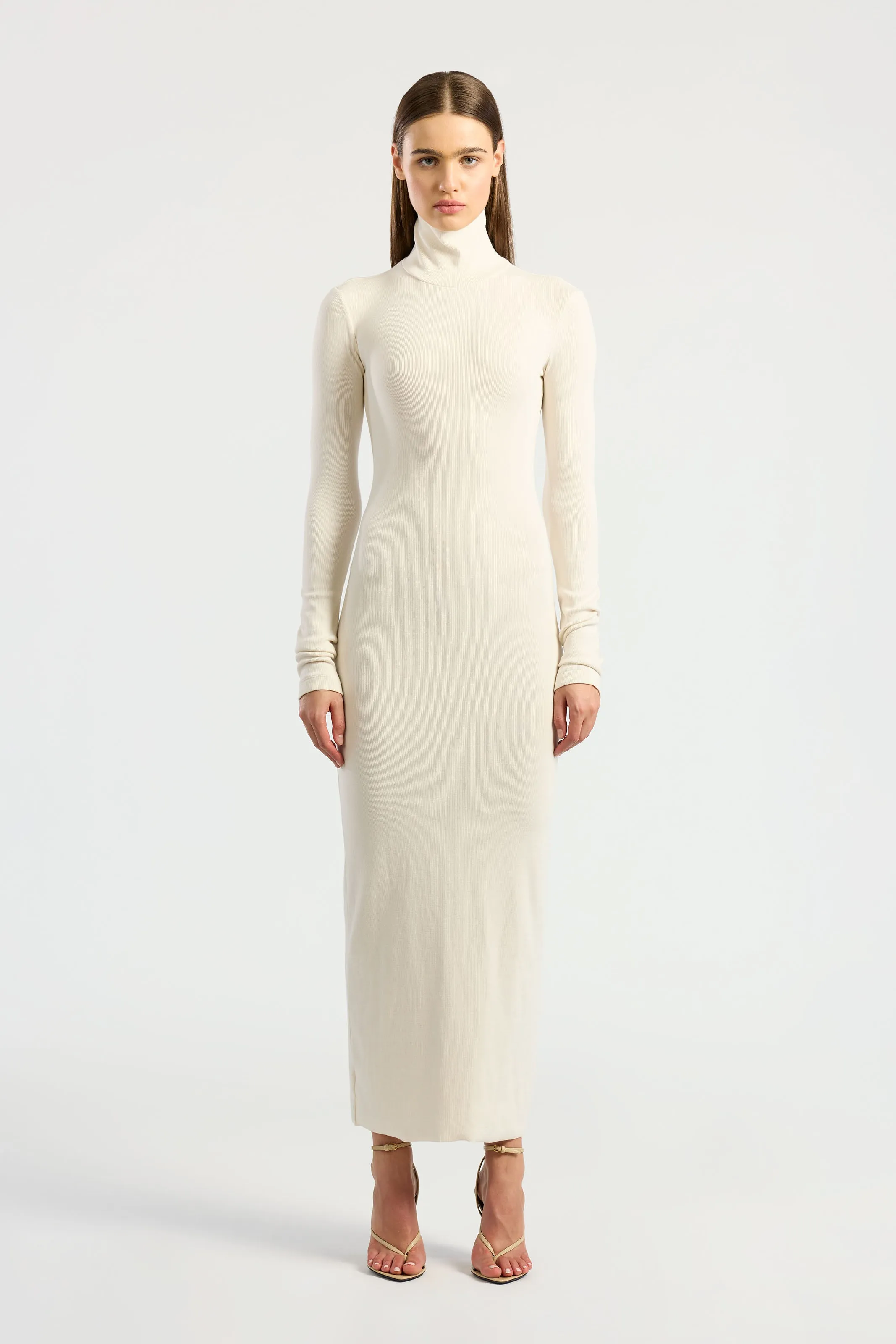 Verona Turtleneck Maxi Dress