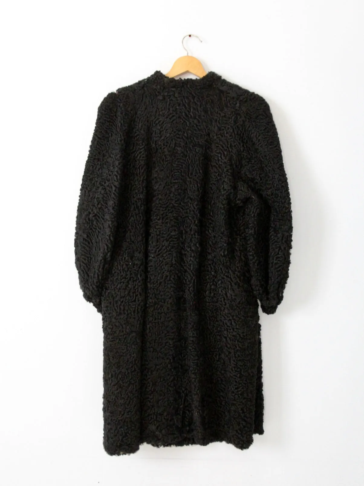 vintage Persian lamb fur coat