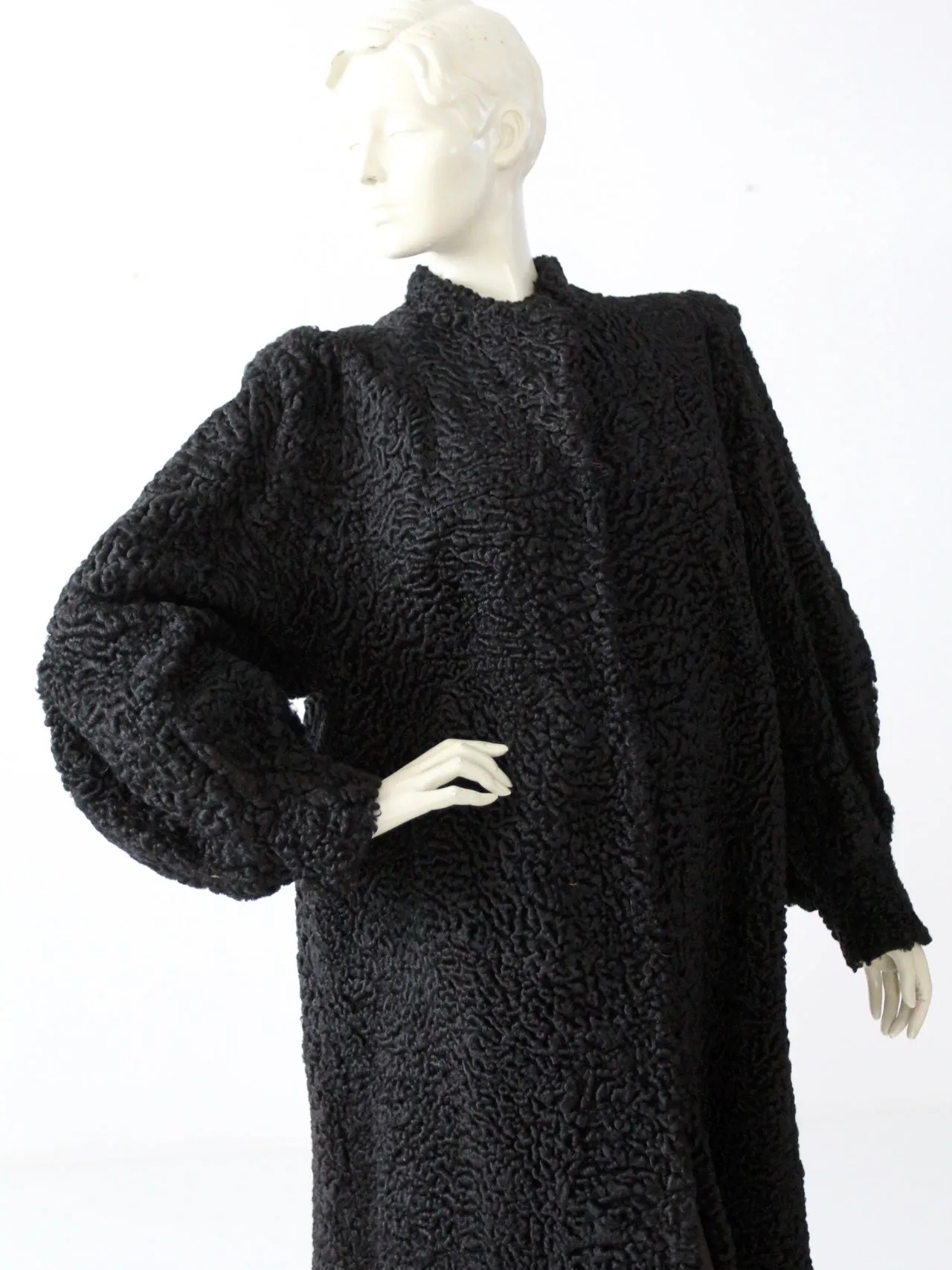 vintage Persian lamb fur coat