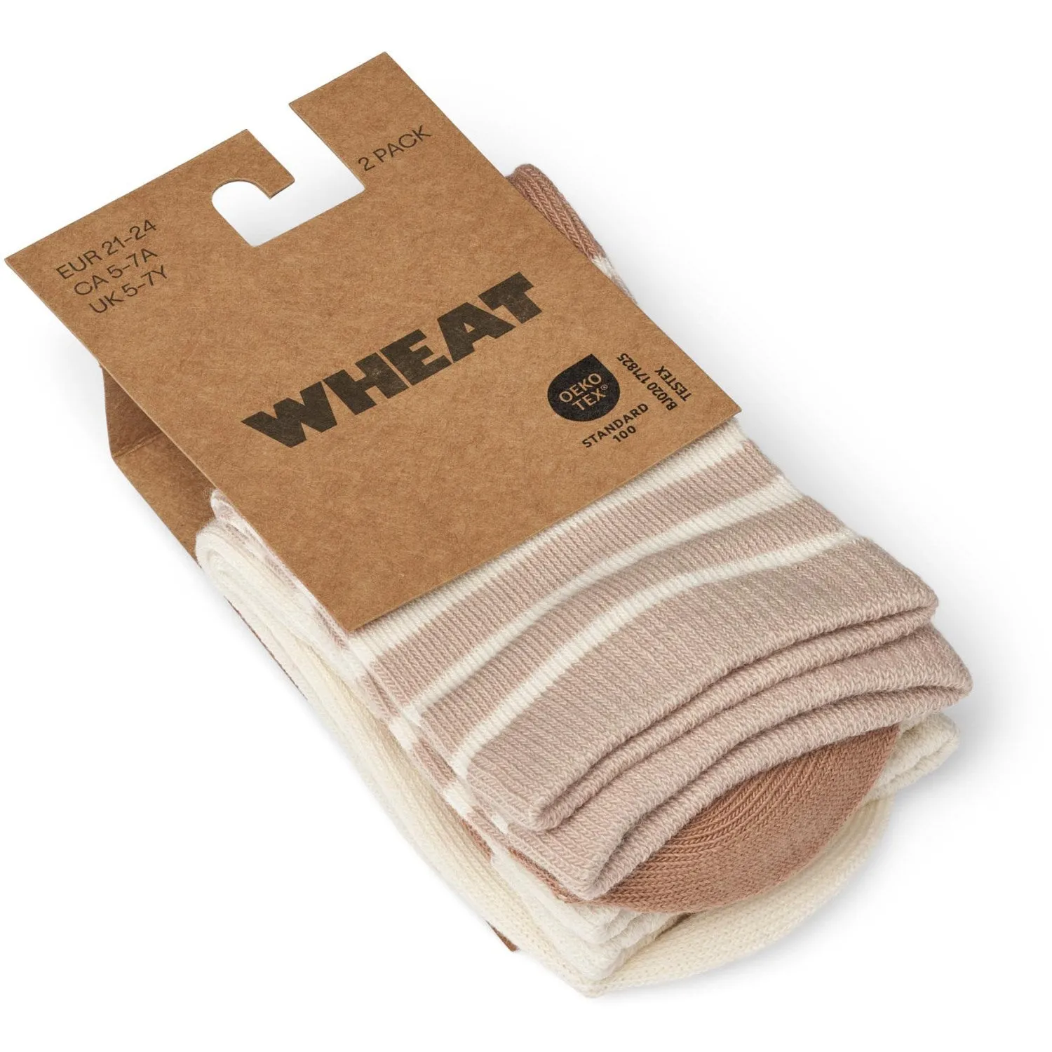 Wheat Sand 2 Pk Jamie Socks