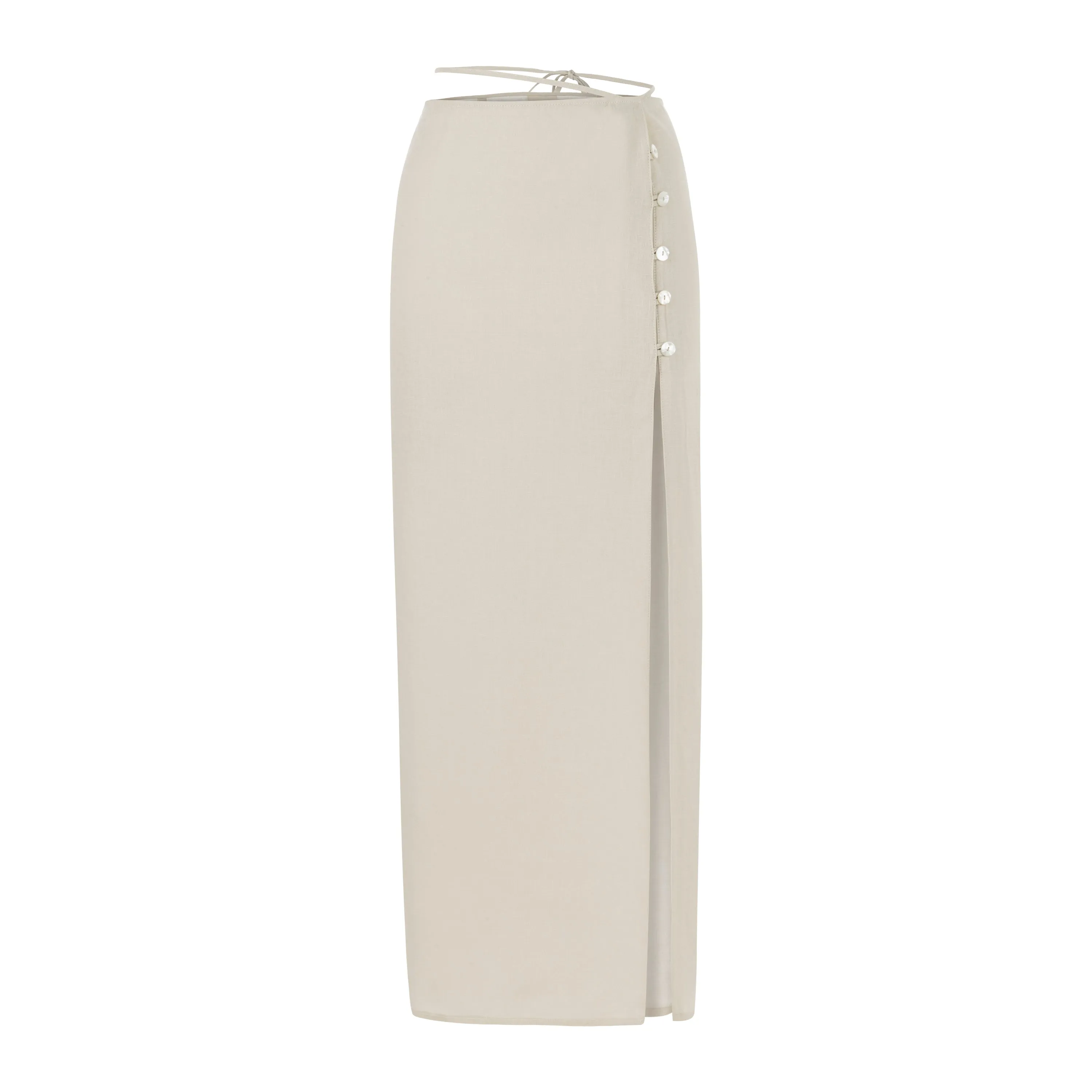 Wheel of Fortune Linen Skirt