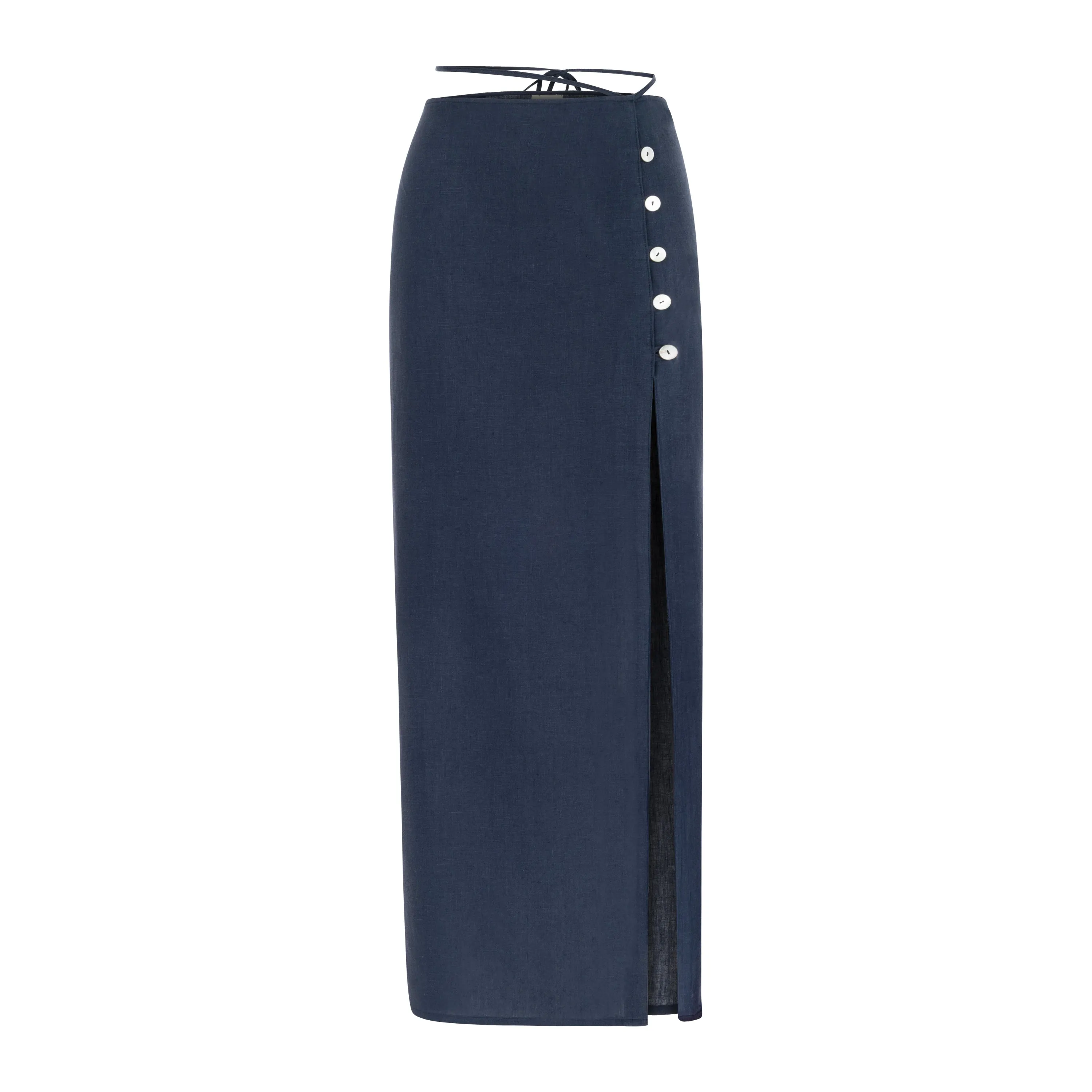 Wheel of Fortune Linen Skirt