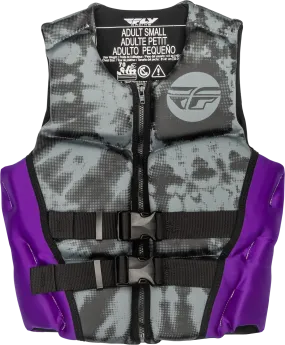 WMN'S NEOPRENE FLOTATION VEST PURPLE/GREY/BLACK MD