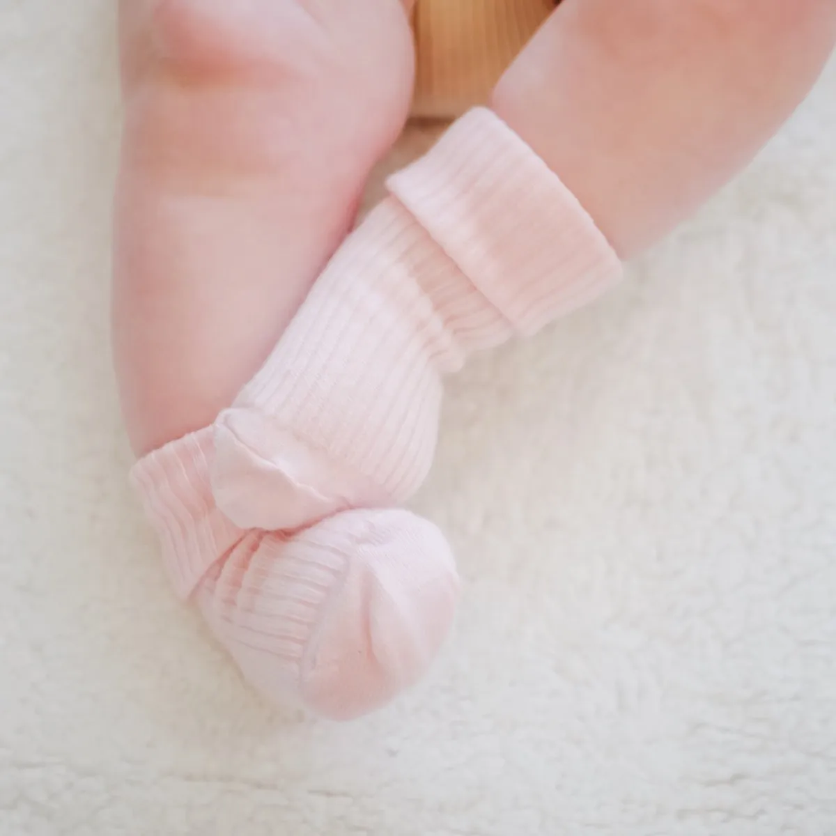 Wool Socks, Baby and Toddler, Pink & Rose