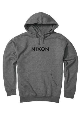 Wordmark Hoodie - Dark Heather Gray